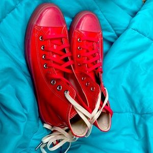 High top Strawberry Jam/Egret/White g bottoms